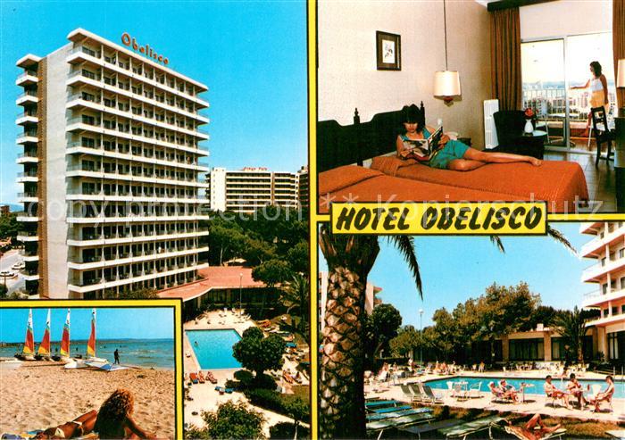 Playa de Palma Mallorca Hotel Obelisco Strand Zimmer Pool