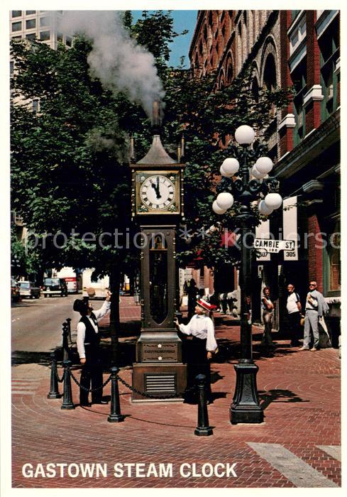 Vancouver BC Canada Gastown Steam Clock