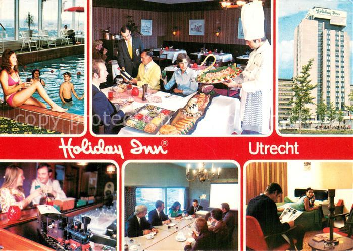 Utrecht Holiday Inn Pool Speiseraum Bar Zimmer