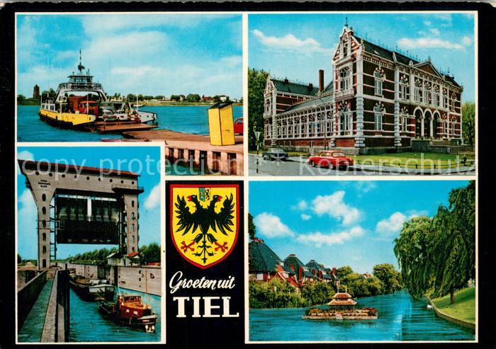 Tiel Faehrbahnhof Schleuse Kanal Hotel