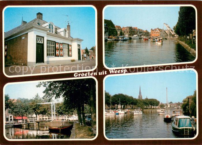Weesp NL Kanalpartien