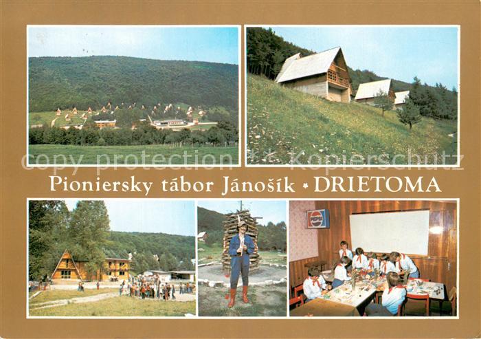 Drietoma Slovakia Pioniersky tabor Janosik Details