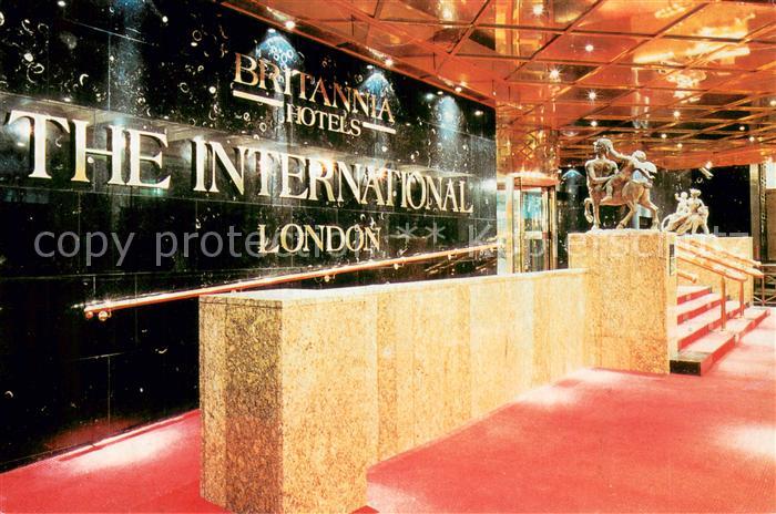 London  UK Britannia Hotels The International London