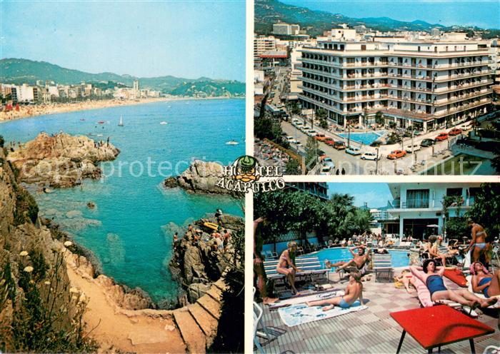Lloret de Mar Hotel Acapulco Costa Brava Gerona Pool