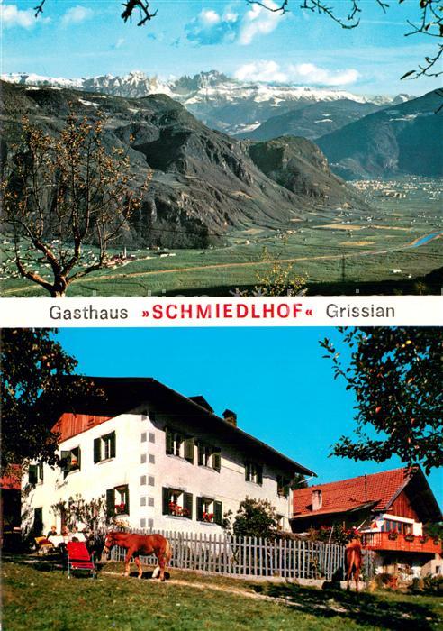Grissian Panorama Gasthaus Schmiedlhof