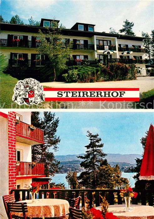 Krumpendorf Woerthersee Pension Steirerhof Terrasse