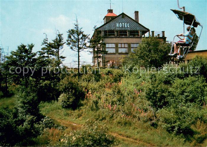 Teplice Teplitz-Schoenau CZ Horsky hotel Komari Vizka s lanovkou