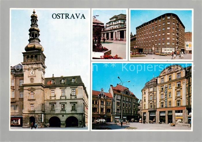 Ostrava Maehrisch Ostrau Krajske mesto Severomoravskeho kraje Stredisko uhelne p