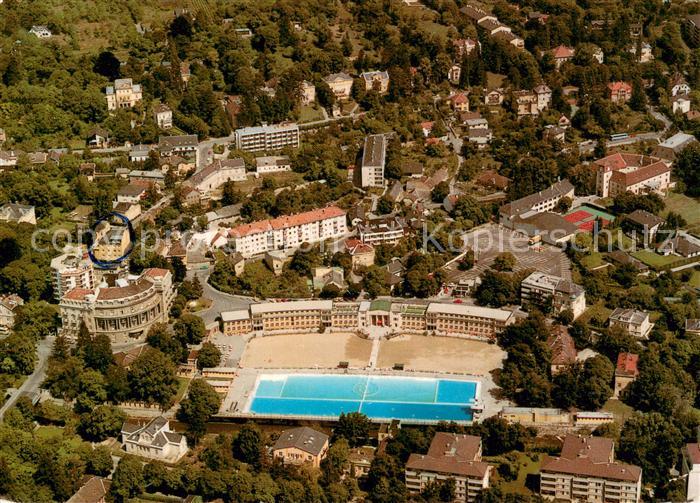 Baden Wien Fliegeraufnahme mit Thermalstrandbad