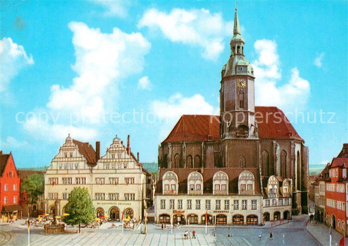 Naumburg  Saale Wilhelm Pieck Platz Kirche