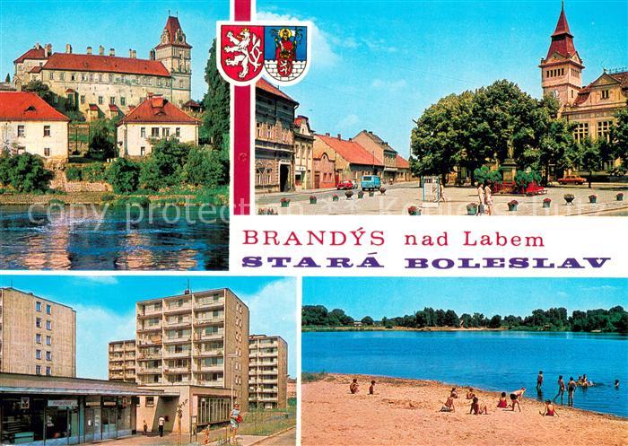 Brandys nad Labem-Stara Boleslav Zamek sidliste Namesti Miru koupaliste Probosfa