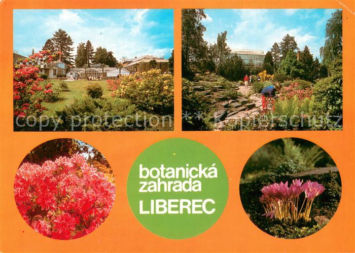 Liberec Reichenberg botanicka zahrada Venkovni areal zahrady