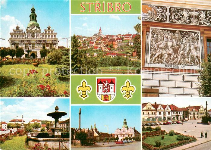 Stribro Mesto zalozene v13 veku ma radu stavebnich pmatek Vevodi mu kostel