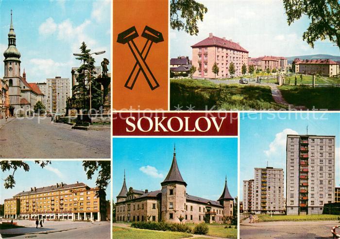 Sokolov CZ Historische Gebaeude