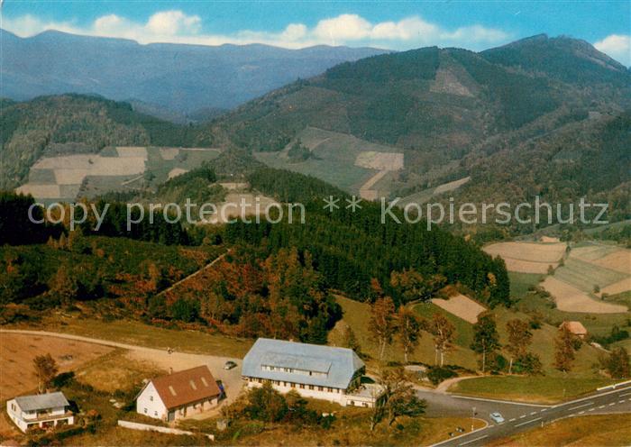Oberprechtal Hoehengasthof Pension Landwassereck Fliegeraufnahme