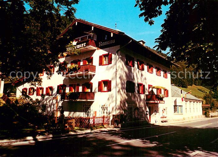 Ramsau Berchtesgaden Gasthof Pension Unterwirt