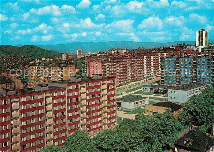 Usti nad Labem Aussig CZ Sidliste Na Skrivanku Wohnsiedlung