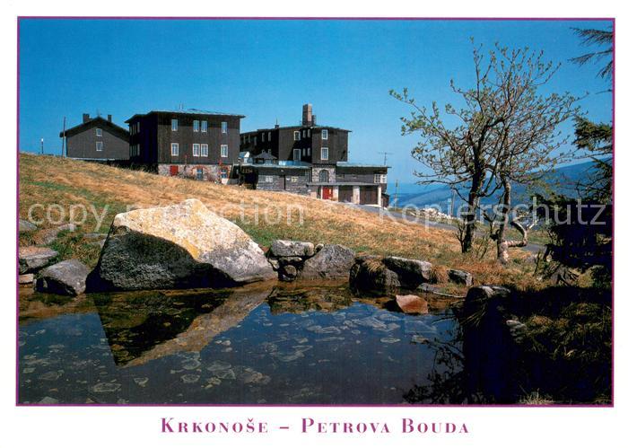 Spindleruv Mlyn Spindlermuehle Petrova Bouda Krkonose Bergbaude im Riesengebirge