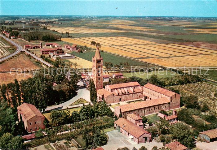Pomposa IT Veduta aerea dell Abbazia Kloster