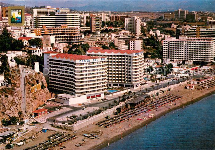 Torremolinos ES El Bajondillo Paseo Marítimo Playa vista aérea