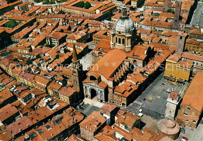 Mantova IT Basilica di Sant Andrea veduta aerea