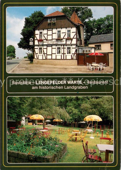 Bickenriede Raststaette Lengefelder Warte Restaurant am historischen Landgraben