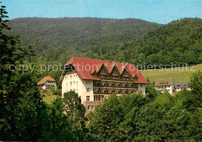 Glottertal Kurklinik Glotterbad Dreh- und Spielort der ZDF Fernsehserie Schwarzw