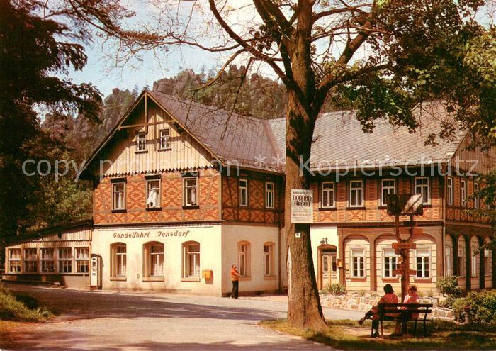 Jonsdorf HO Gaststaette Gondelfahrt
