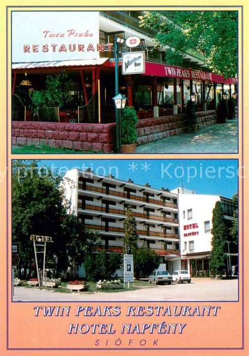 Siofok Twin Peaks Restaurant Hotel Napfeny