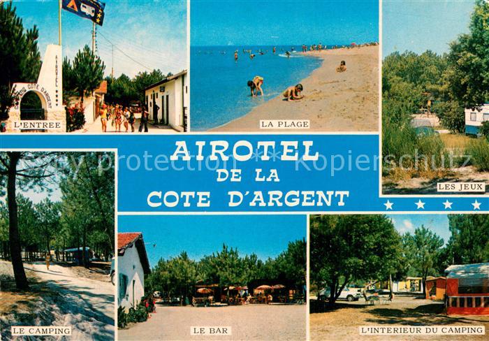 Hourtin  Plage 33 Airotel de la Cote d’Argent Entree La Plage Lex Jeux Le Campin