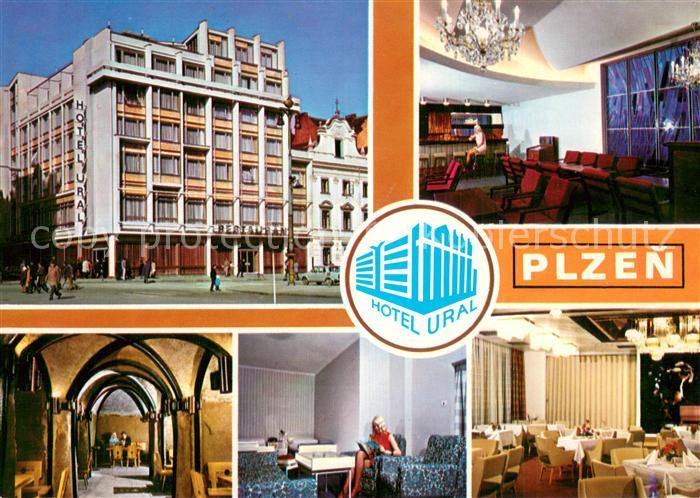 Plzen Pilsen Hotel Ural Gastraeume