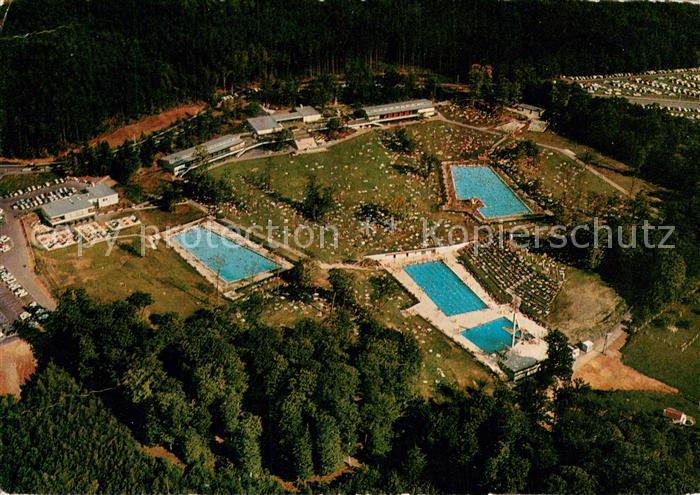 Sindelfingen Staedt Freibad mit Schwimmstadion