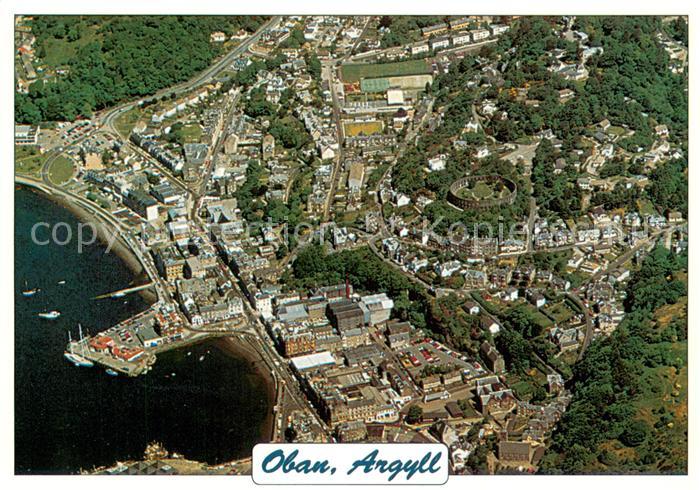 Oban Argyll Fliegeraufnahme
