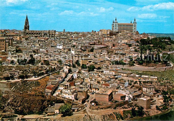 Toledo Castilla-La Mancha ES Fliegeraufnahme