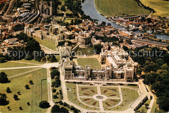 Windsor  Castle London Fliegeraufnahme