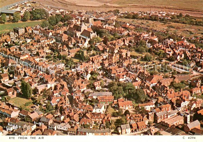 Rye East Sussex Fliegeraufnahme