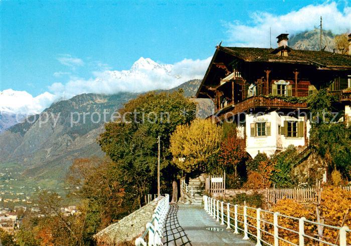 Merano Meran Tappeinerweg Pension Saxifraga