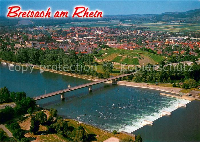 Breisach Rhein Fliegeraufnahme