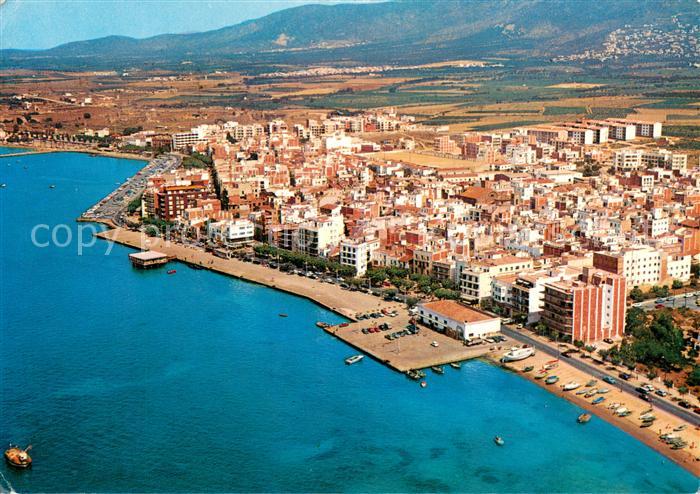 Rosas Costa Brava Cataluna Vista aerea