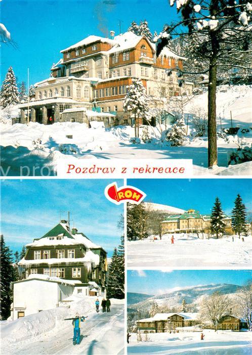 Spindleruv Mlyn Spindlermuehle Horske rekreacni stredisko s radou hotelu a zotav