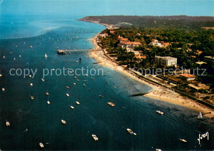 Le Moulleau 33 Vue generale aerienne avec la Nouvelle Jetee