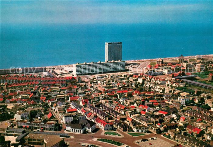 Zandvoort Holland Fliegeraufnahme