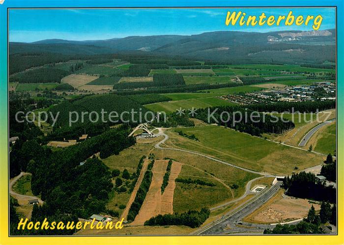 Winterberg Hochsauerland Fliegeraufnahme