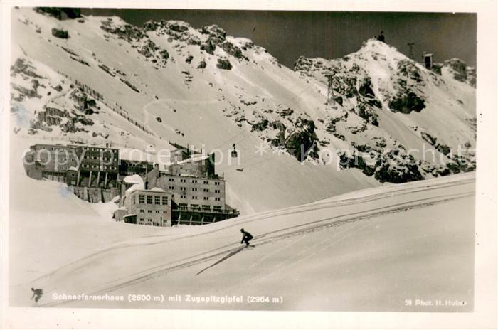 Schneefernerhaus 2650m Zugspitze Panorama