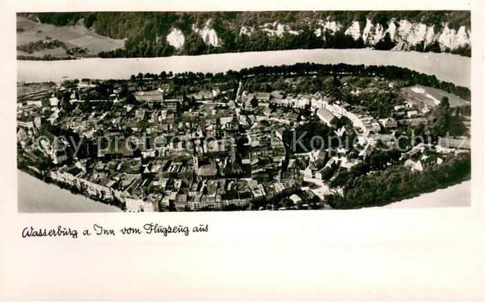 Wasserburg Inn Fliegeraufnahme