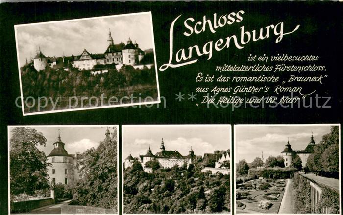 Langenburg Wuerttemberg Schloss Langenburg Details