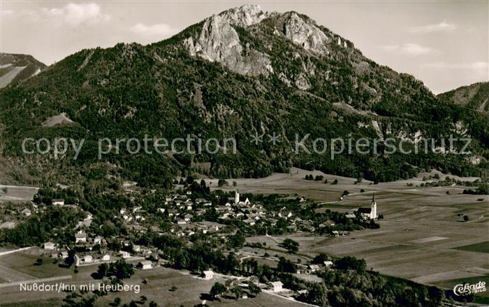Nussdorf Inn Fliegeraufnahme mit Heuberg