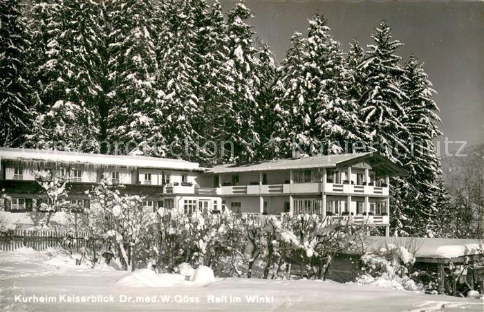 Reit Winkl Kurheim Kaiserblick