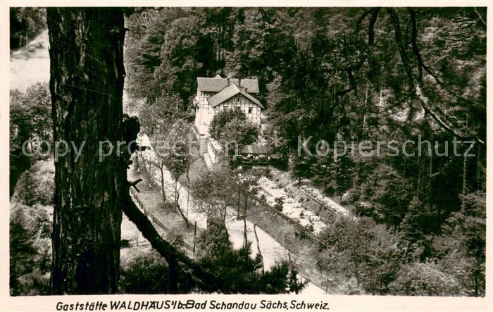 Bad Schandau Gaststaette Waldhaeusl