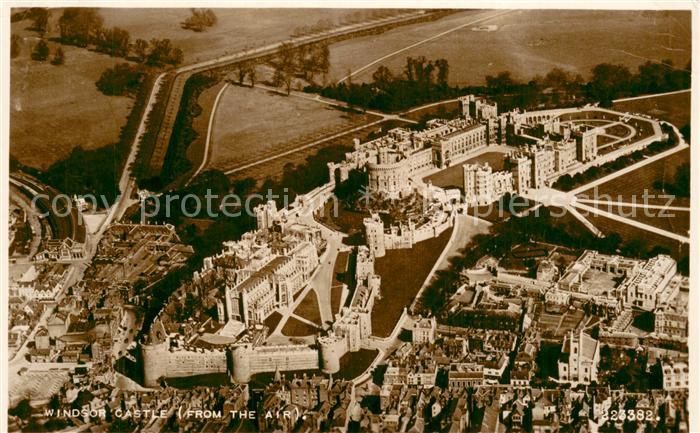 Windsor  Castle London Fliegeraufnahme